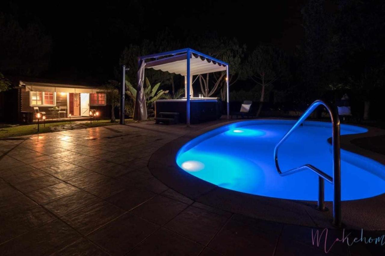 Bungalow Espectacular Garaje Piscina Y Jacuzzi Aljaraque Kültér fotó