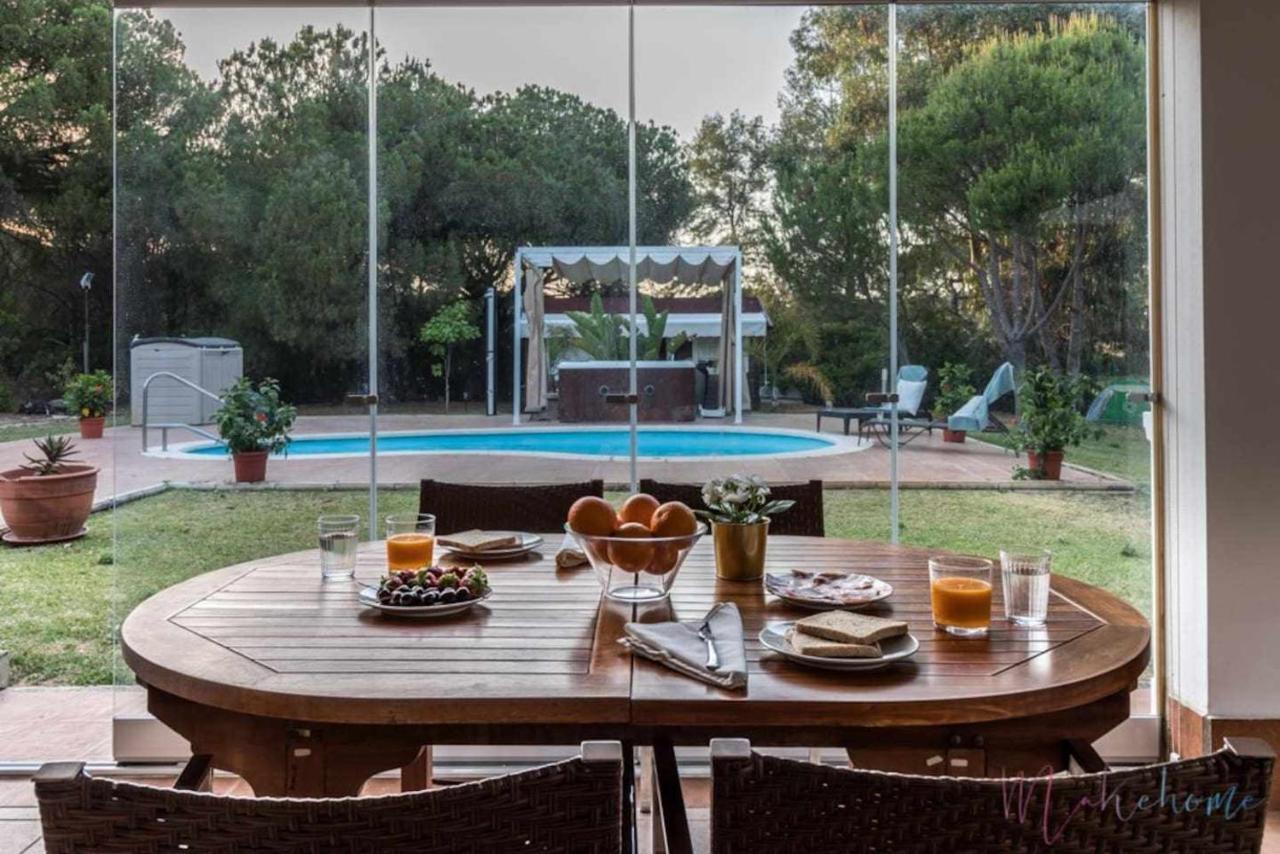 Bungalow Espectacular Garaje Piscina Y Jacuzzi Aljaraque Kültér fotó